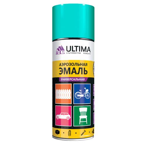 Краска аэрозольная БЕЛЫЙ ГЛЯНЦЕВЫЙ RAL 9003 520 мл. "ULTIMA" ULT 009