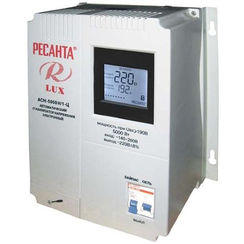 Стабилизатор АСН-5000 Н/1-Ц "Ресанта"
