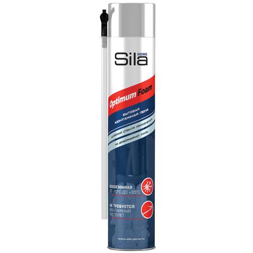 Пена монтажная SILA HOME OPTIMUM FOAM БЫТОВАЯ  750 мл.