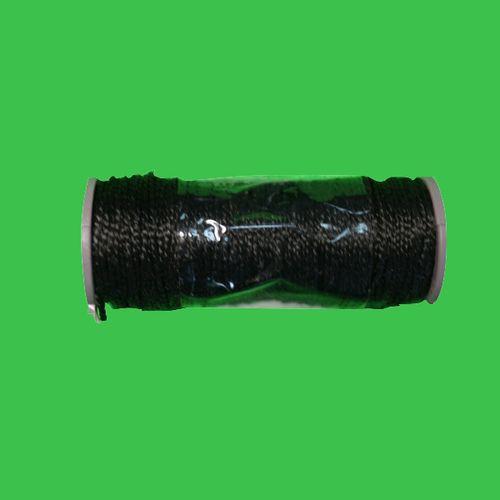 Нить хоз. крученая черная L=50m D=1.2mm, 001-50ч, уп.100 шт