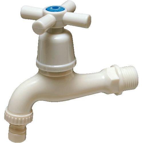 КРАН ПЛАСТИКОВЫЙ ВОДОРАЗБОРНЫЙ БЕЛЫЙ 20613