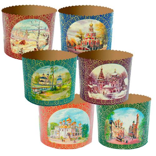 Набор "Бумажные формы для кулича" 4шт. 90*90 hk47445