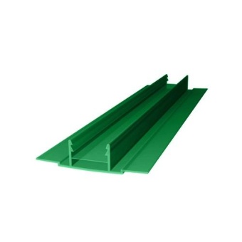 Профиль поликарбоатный ROYALPLAST НСР-D "база" 4-10мм Зеленый; 6м
