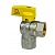 Кран шар. для газа угловой 1/2" г/г d15 бабочка CTM (CGLFFB12)
