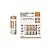 Элемент питания LR6 AA Alkaline 1,5V BP-4 Народный (SQ1702-0007)