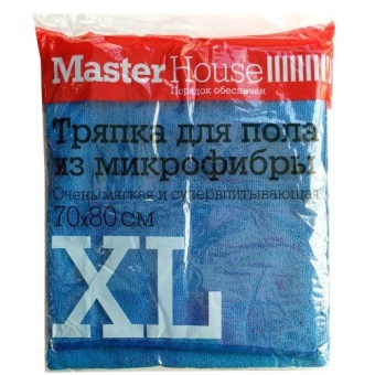 Тряпка для пола из микрофибры XL 70x80см (60178) "Мастер Хаус"