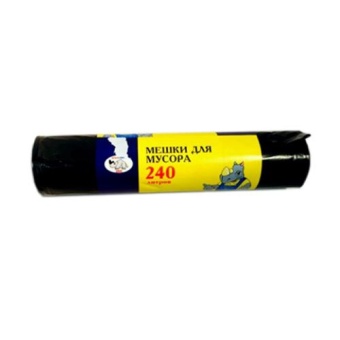 Мешки для мусора 240л (10шт/упак) Мульти-Пласт 2000