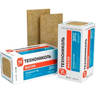 Минвата из Базальта "ТЕХНОАКУСТИК" (1200х600х50)8шт./0.288м3/5,76м2/Плот-ть 40-50(кг/м3)376358
