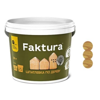 Шпатлевка "FAKTURA" по дереву (сосна 0,8 кг. )
