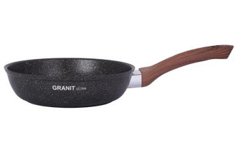 Сковорода 280мм с ручкой, АП линия "Granit ultra" (original) "Kukmara"  сго280а