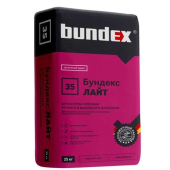 Штукатурка гипсовая "Бундекс Лайт"  25кг