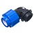 Отвод разъемный вн. резьба  20 x 1/2" TR-TB ПНД